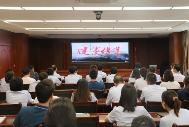 泓源公司举办党史学习教育专题党课(图2) 泓源公司举办党史学习教育专题党课(图2)